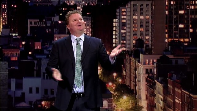 Comedian Michael Somerville Performs Stand-Up on Letterman