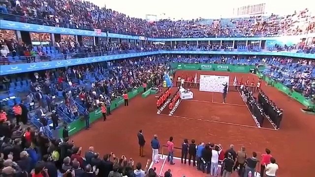 Roger Federer vs Pablo Cuevas CEREMONY ISTANBUL 2015