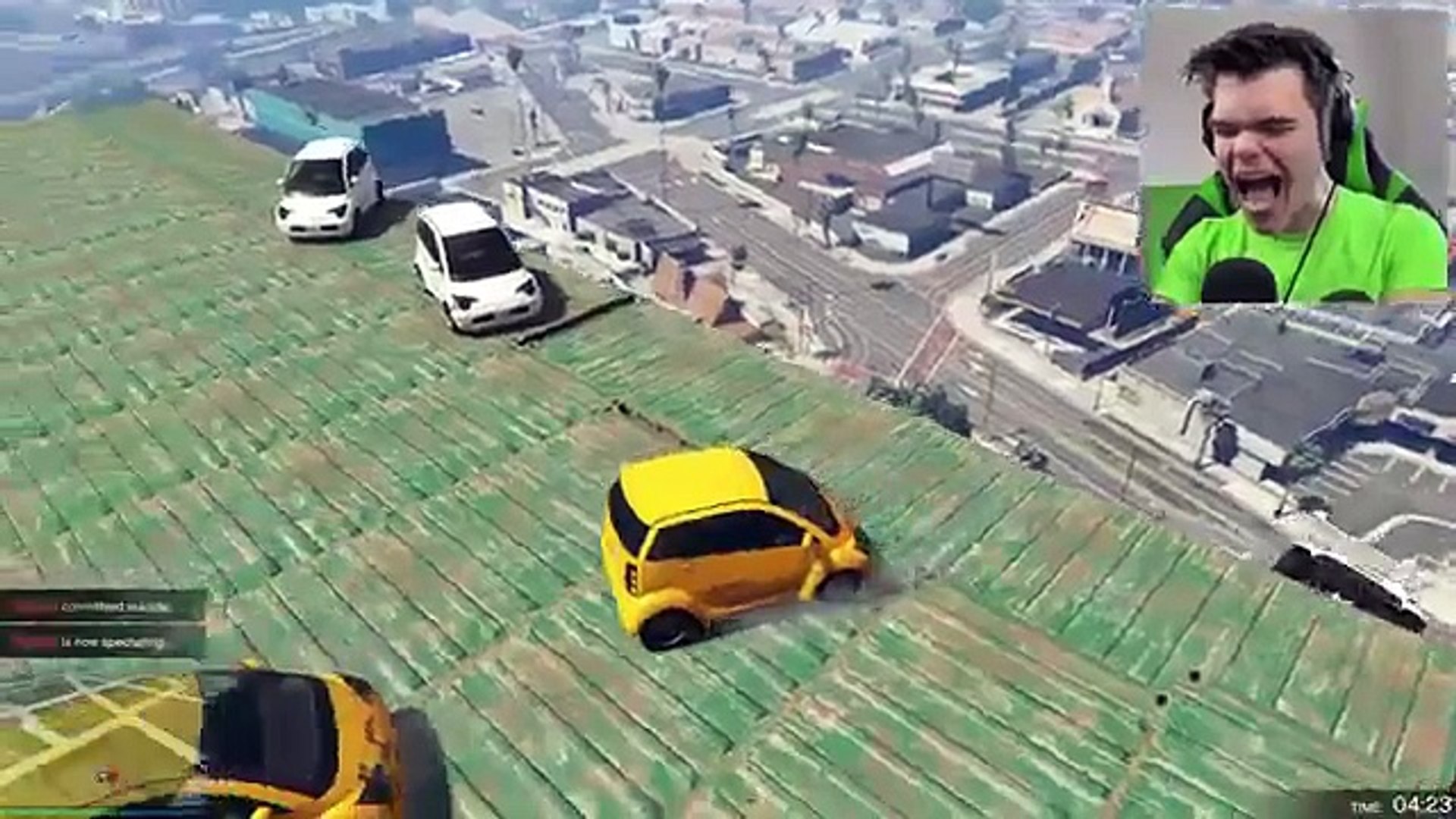 Jelly - ROOFTOP SUMO GTA 5 Funny Moments - video Dailymotion