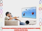 Aketek UC30 100 HD 150 Lumens HDMI Portable Mini LED Projector Home Cinema Theater AV/VGA/USB/SD/Micro