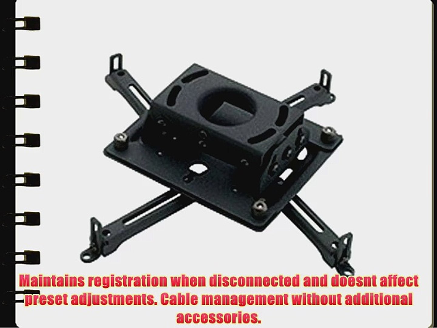 Chief Rpao Projector Mount Universal 1st Gen Rpa Black Video