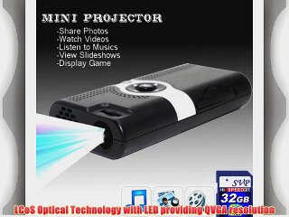 SVP PP003(with 32GB card) Portable POCKET PROJECTOR
