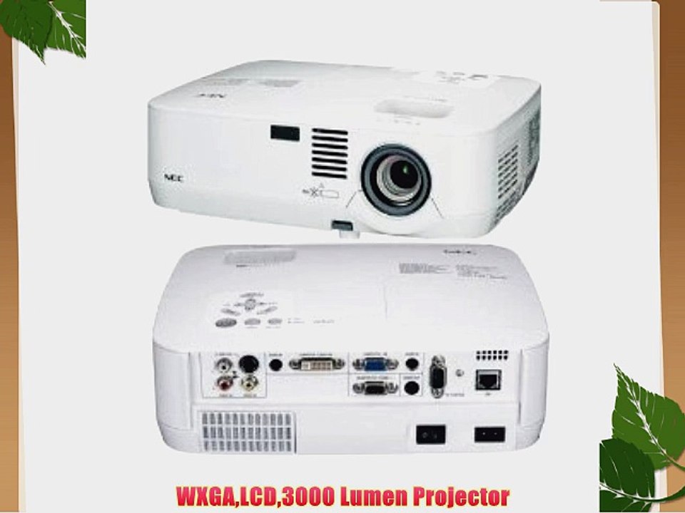 WXGALCD3000 Lumen Projector
