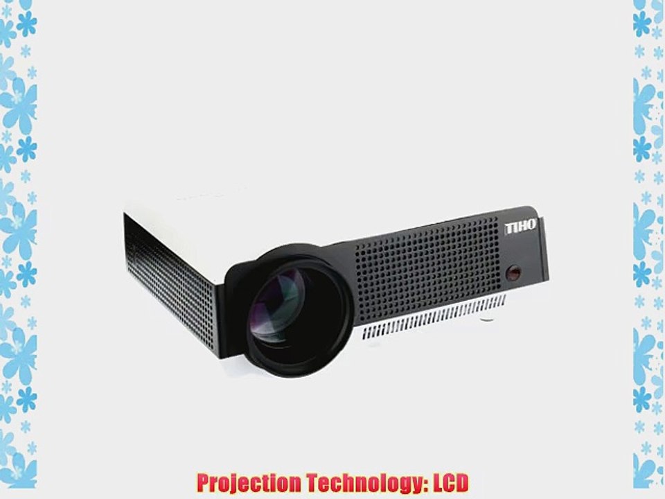 LightInTheBox?TIHO - WXGA 2800 Lumens LCD Projector with HDMI Input TV Tuner Mini Home Theater