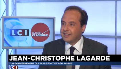 Jean-Christophe Lagarde : «Du rêve on est passé au cauchemar» avec François Hollande