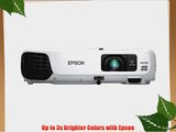 Epson Home Cinema 725HD HDMI 3LCD 2800 Lumens Color and White Brightness Home Entertainment
