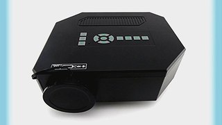 PowerLead PL-UC30 Mini HDMI HD LED Projector AV VGA USB SD Projector-Black