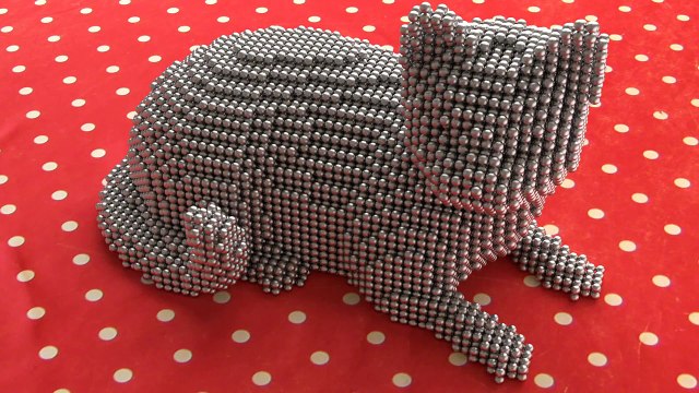 NeoCube Zen Magnets cute cat model and tutorial