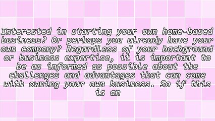 Home Business Tips That Are Easy To Understand