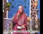 Heart Touching Kalam Read By Hooria Appi Today Ya Mustafa Ata Ho Phir Izn Haazri