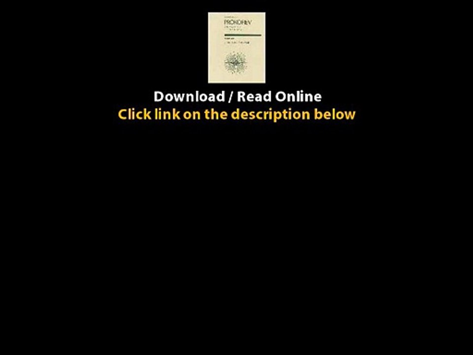 Download Romeo and Juliet Suite No Op ter Study Score By PDF
