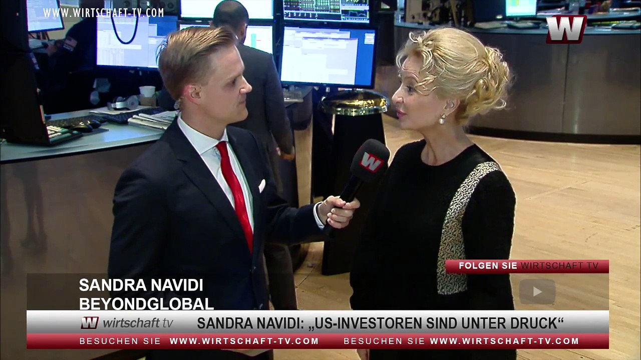 Expertin Sandra Navidi: 'US-Investoren sind unter Druck'