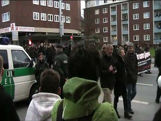 Fackelmarsch 02.04.2010 Stolberg Demo NPD