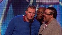 Old Men Grooving bust a move, and maybe their backs! - Britain's Got Talent 2015
