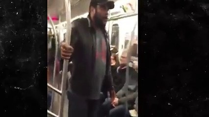 L'acteur de The Walking Dead Chad L. Coleman pète un cable dans le métro de New York