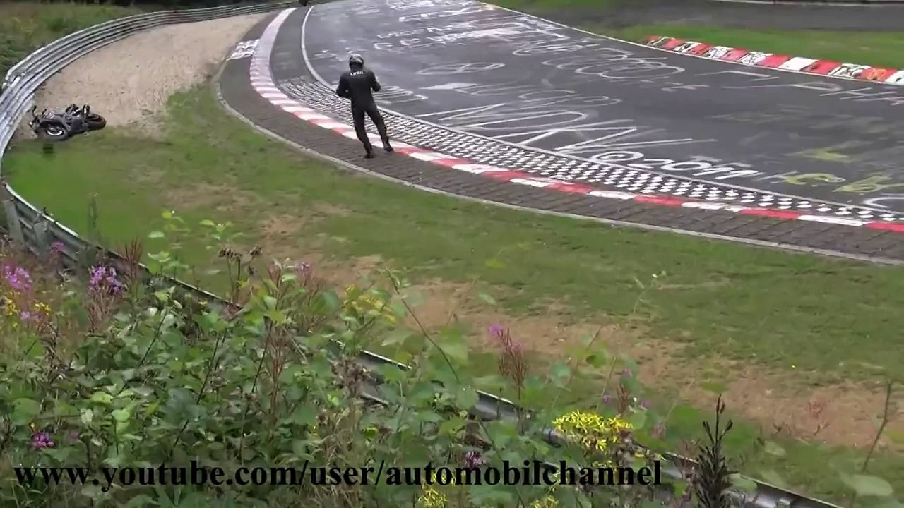 Motorcycle CRASH Compilation Nordschleife Nurburgring Racetrack