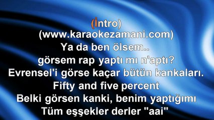 Evrensel - Eşşekler - (2013) - TÜRKÇE KARAOKE