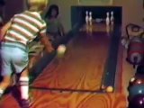DJ Bowling - The bowling lane I built for my son