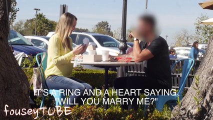 Elle fait une blague pour la Saint Valentin mais…