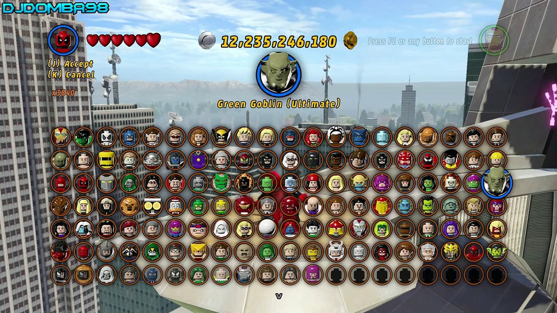 LEGO Marvel Super Heroes - All Characters Unlocked - video Dailymotion