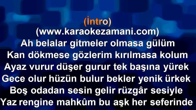 Ezel Salık - Kokunu Bırak - 2011 - TÜRKÇE KARAOKE