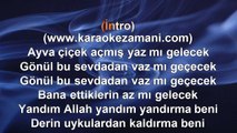 Ezgi - Ayva Çiçek Açmış - (Remix) - (2013) - TÜRKÇE KARAOKE