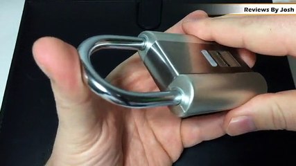 iFingerLock Fingerprint Biometric Padlock Review