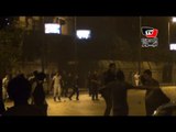 اشتباكات بين متظاهري السفارة السورية وقوات الأمن
