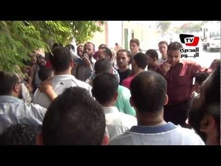 وقفة إحتجاجية لأهالي «صفط» أمام شركة المياه