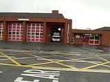 Greater Manchester Fire Service - Salford Fire Station responding