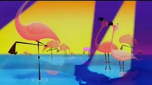 Flamingos from Fantasia 2000 (Camille Saint-Saens' Carnival of the Animals, Finale)