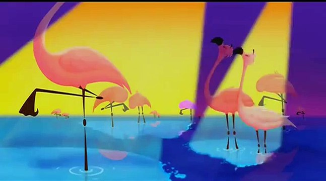 Flamingos from Fantasia 2000 (Camille Saint-Saens' Carnival of the Animals, Finale)