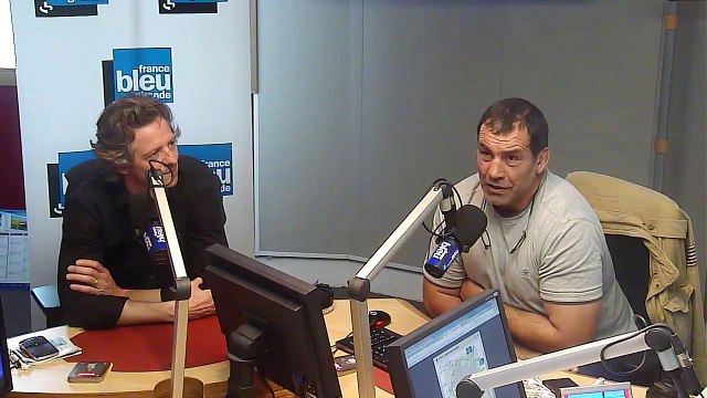 Souvenirs du stade Moga à Bègles - Guy Accoceberry & André Berthozat