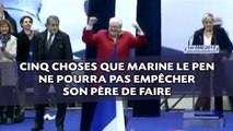 Marine le pen veut-elle se «débarrasser» de son père 