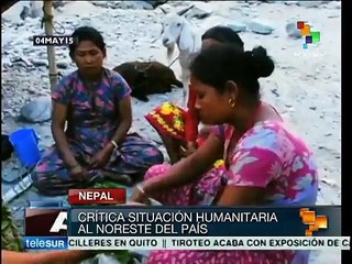 Nepalíes denuncian abandono del Estado luego del sismo del 25 de abril