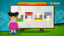 3D Animated Learn Colours Names Rhyme With Lyrics | Cartoon Rhymes | Nursery Rhymes