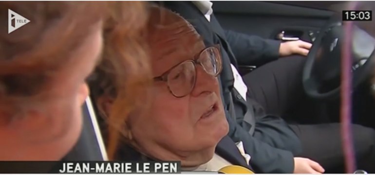 Jean-Marie Le Pen : «Moi, je parle au nom de Jean-Marie Le Pen»
