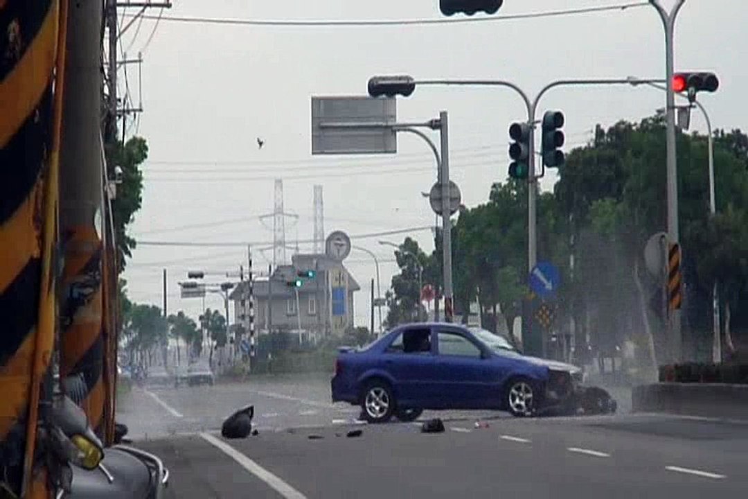 How bike ride hit by car in japan ||- Over speed cuase a major demage -||