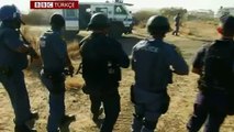 G. Afrika polisinin ateş anı