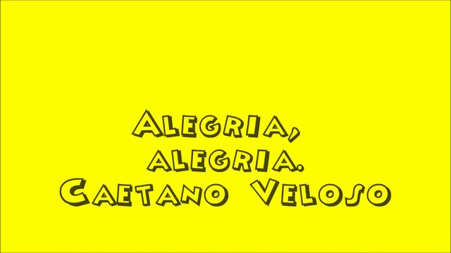 Caetano Veloso - Alegria, alegria ~LYRICS~