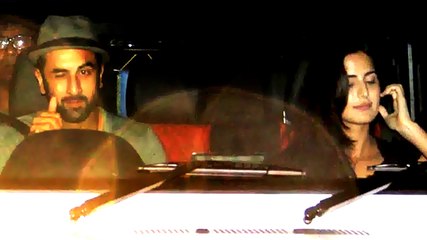 Ranbir Katrina Spotted At Midnight Drive