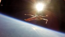 Star Wars : ils envoient un X-wing dans l'espace
