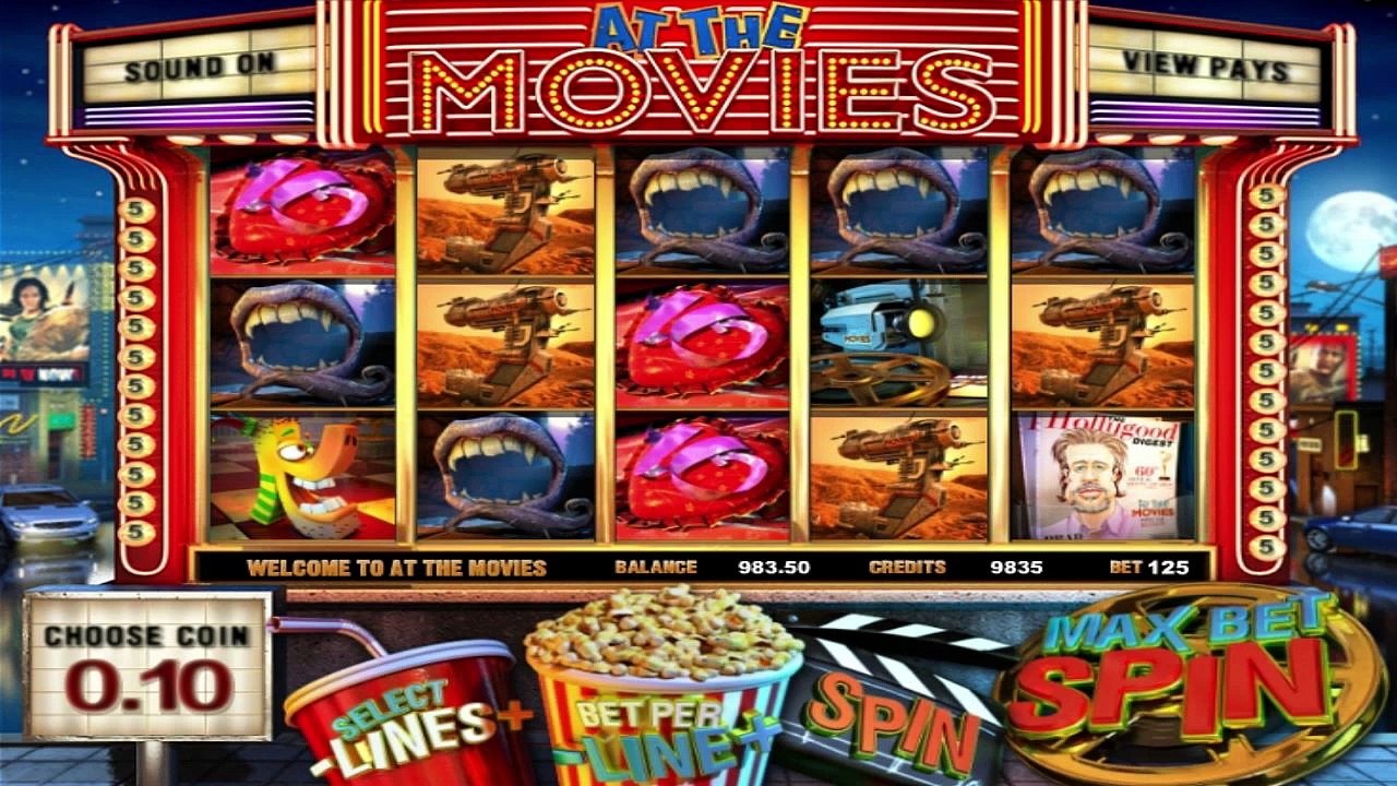 CasinoBedava'dan At The Movies slot oyunu tanıtımı