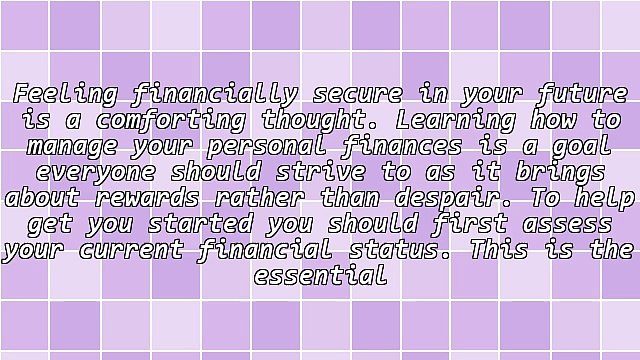 The Best Way To Handle Your Personal Finances - Personal Finance Software