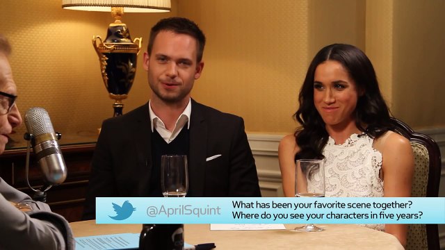 Love In The Stacks: Suits Stars Patrick Adams and Meghan Markle Answer Social Media Q...