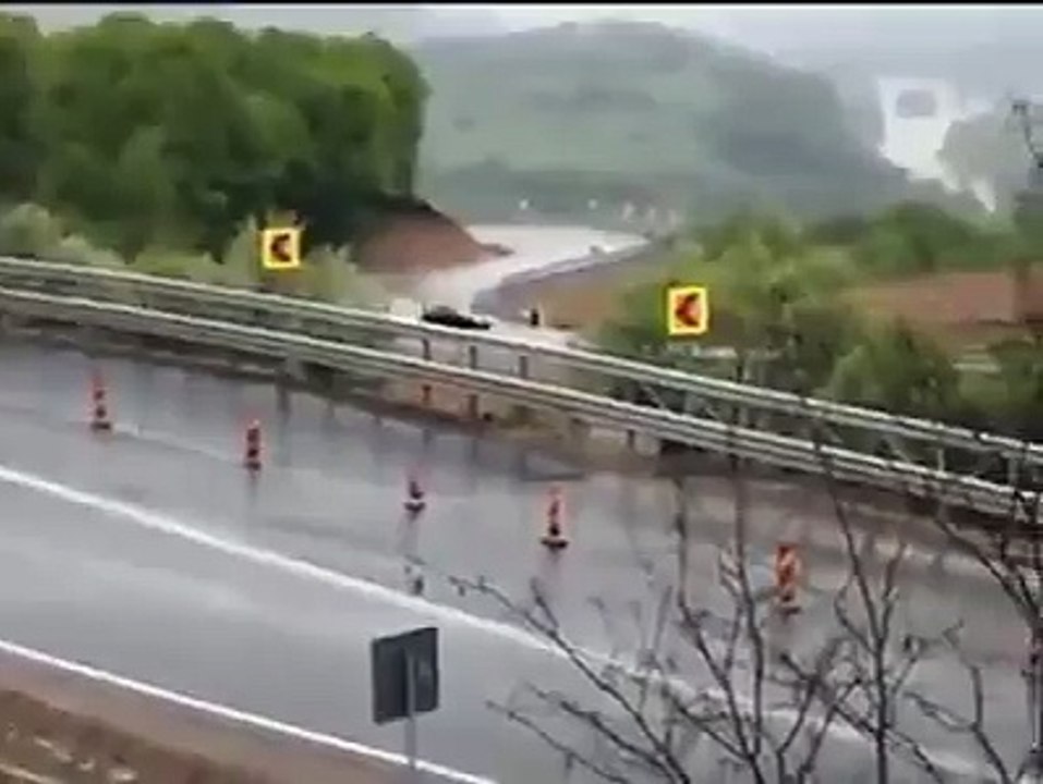 Very aggressive riding scene  on top of hills