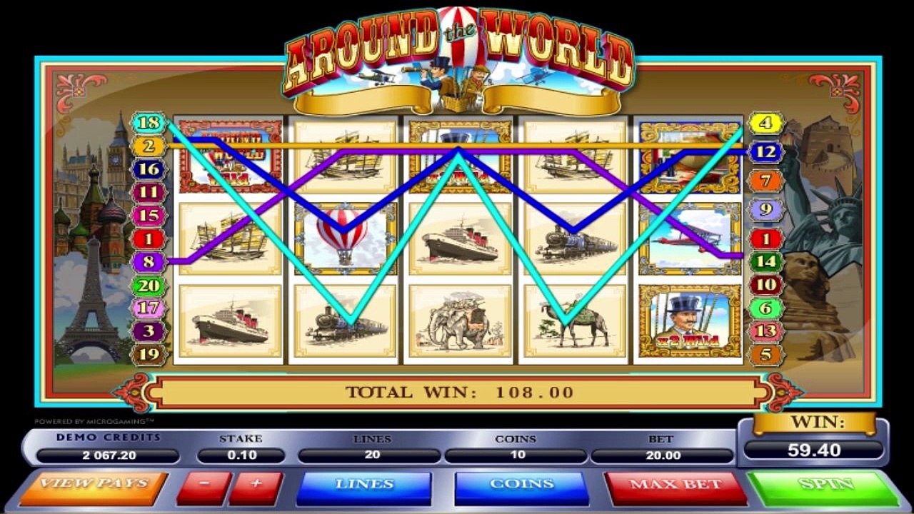 CasinoBedava'dan Around the World slot oyunu tanıtımı
