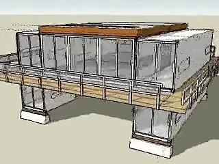 Flat Pad 440 - Container House