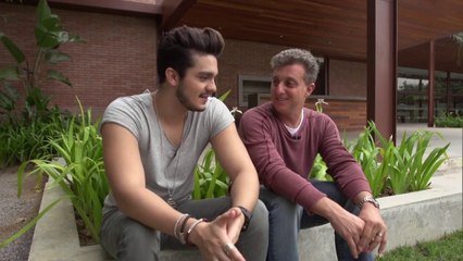 Luan Santana participa do quadro "Visitando o Passando' do Caldeirão do Huck (Parte 01/03)