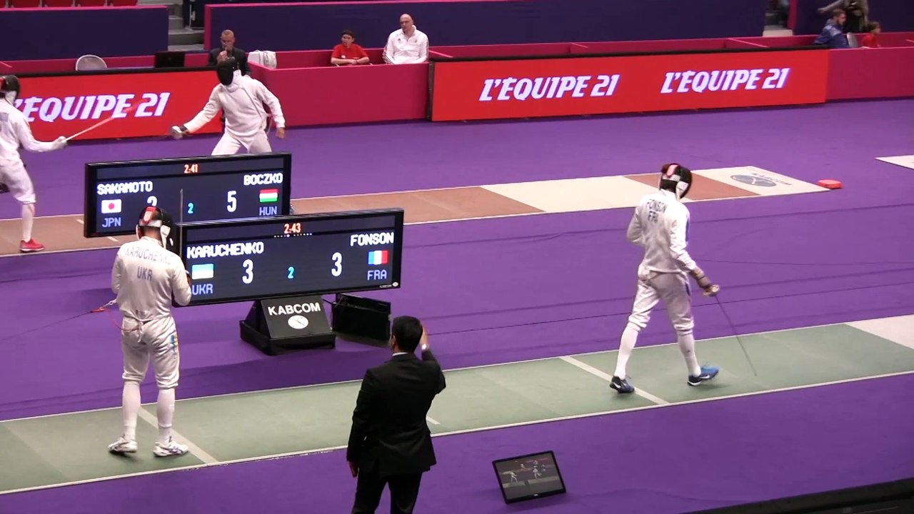 FENCING SNCF RESEAU MAI 2015 T64 Karuchenko Fonson